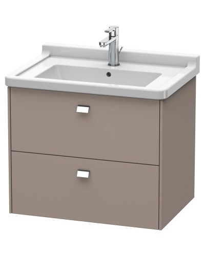 Тумба базальт матовый 67 см Duravit Brioso BR414101043