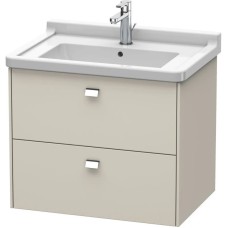 Тумба тауп матовый 67 см Duravit Brioso BR414101091