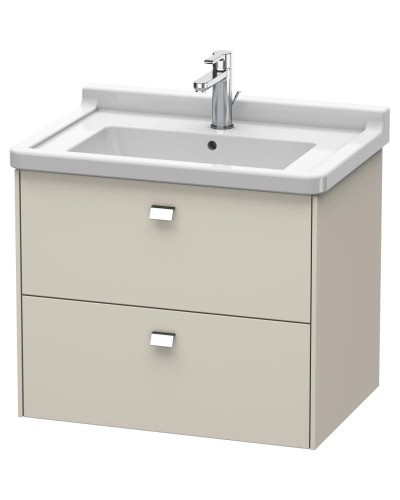 Тумба тауп матовый 67 см Duravit Brioso BR414101091