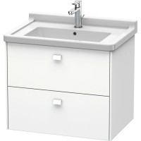 Тумба белый матовый 67 см Duravit Brioso BR414101818