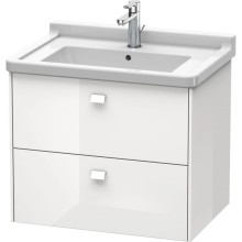Тумба белый глянец 67 см Duravit Brioso BR414102222