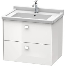 Тумба белый глянец 67 см Duravit Brioso BR414102222