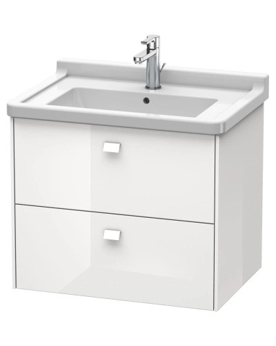 Тумба белый глянец 67 см Duravit Brioso BR414102222
