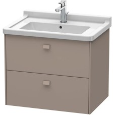 Тумба базальт матовый 67 см Duravit Brioso BR414104343