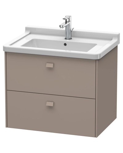 Тумба базальт матовый 67 см Duravit Brioso BR414104343