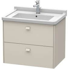 Тумба тауп матовый 67 см Duravit Brioso BR414109191