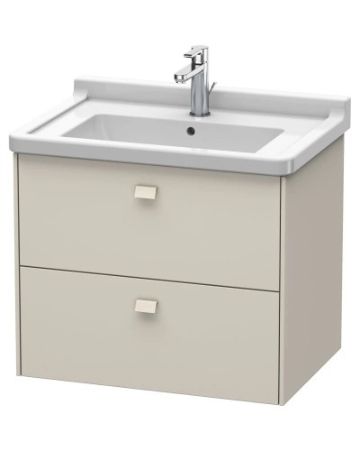 Тумба тауп матовый 67 см Duravit Brioso BR414109191