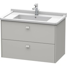 Тумба бетонно-серый матовый 82 см Duravit Brioso BR414200707