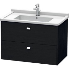 Тумба черный дуб 82 см Duravit Brioso BR414201016