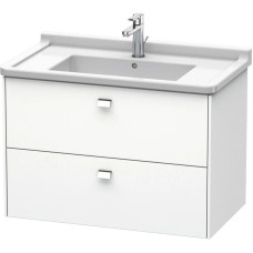 Тумба белый матовый 82 см Duravit Brioso BR414201018
