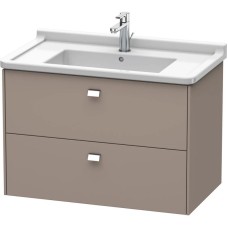 Тумба базальт матовый 82 см Duravit Brioso BR414201043