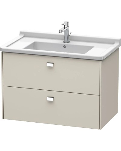 Тумба тауп матовый 82 см Duravit Brioso BR414201091