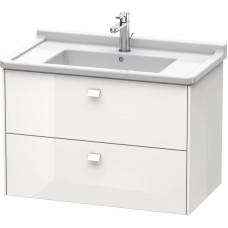Тумба белый глянец 82 см Duravit Brioso BR414202222