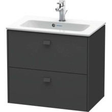 Тумба графит матовый 62 см Duravit Brioso BR411004949
