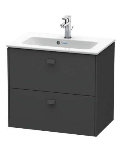 Тумба графит матовый 62 см Duravit Brioso BR411004949