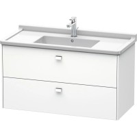 Тумба белый матовый 102 см Duravit Brioso BR414301018