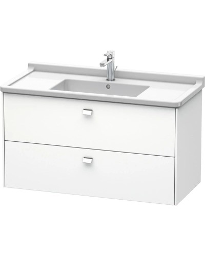 Тумба белый матовый 102 см Duravit Brioso BR414301018