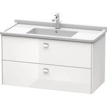 Тумба белый глянец 102 см Duravit Brioso BR414301022