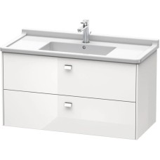 Тумба белый глянец 102 см Duravit Brioso BR414301022