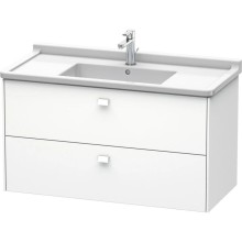 Тумба белый матовый 102 см Duravit Brioso BR414301818