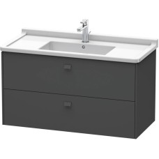Тумба графит матовый 102 см Duravit Brioso BR414304949