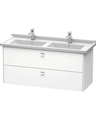 Тумба белый матовый 122 см Duravit Brioso BR414401018