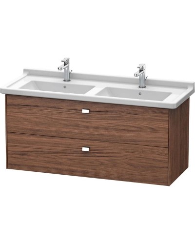 Тумба темный орех 122 см Duravit Brioso BR414401021