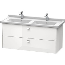 Тумба белый глянец 122 см Duravit Brioso BR414401022