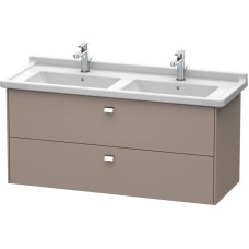 Тумба базальт матовый 122 см Duravit Brioso BR414401043