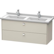 Тумба тауп матовый 122 см Duravit Brioso BR414401091