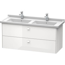 Тумба белый глянец 122 см Duravit Brioso BR414402222