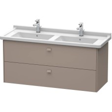 Тумба базальт матовый 122 см Duravit Brioso BR414404343