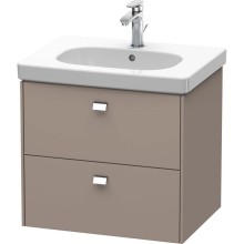 Тумба базальт матовый 62 см Duravit Brioso BR414501043