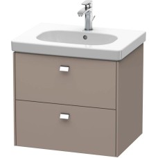 Тумба базальт матовый 62 см Duravit Brioso BR414501043
