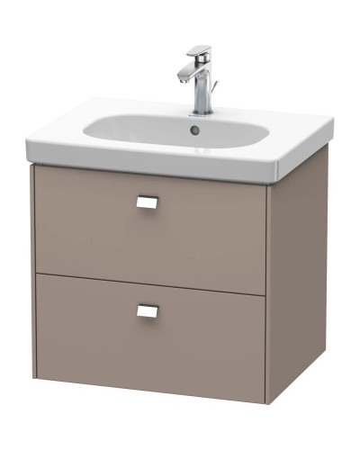 Тумба базальт матовый 62 см Duravit Brioso BR414501043
