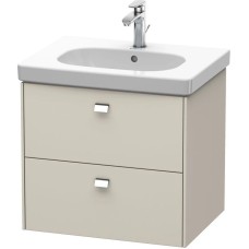 Тумба тауп матовый 62 см Duravit Brioso BR414501091