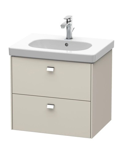 Тумба тауп матовый 62 см Duravit Brioso BR414501091