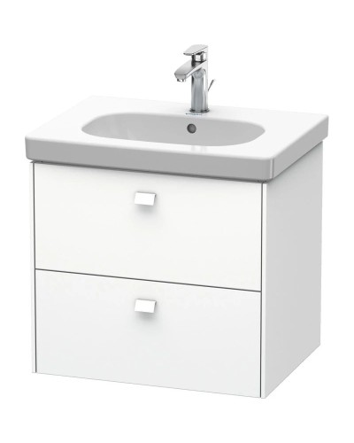 Тумба белый матовый 62 см Duravit Brioso BR414501818