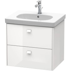 Тумба белый глянец 62 см Duravit Brioso BR414502222