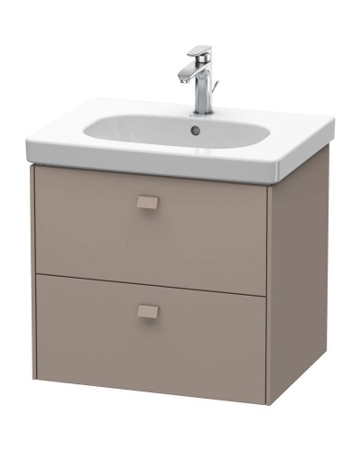 Тумба базальт матовый 62 см Duravit Brioso BR414504343