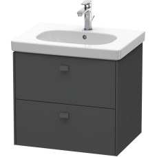 Тумба графит матовый 62 см Duravit Brioso BR414504949