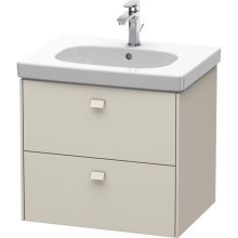 Тумба тауп матовый 62 см Duravit Brioso BR414509191