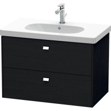 Тумба черный дуб 82 см Duravit Brioso BR414601016