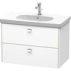 Тумба белый матовый 82 см Duravit Brioso BR414601018