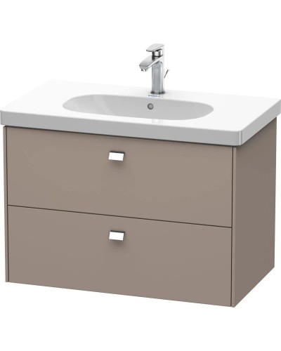 Тумба базальт матовый 82 см Duravit Brioso BR414601043
