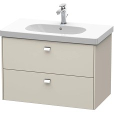 Тумба тауп матовый 82 см Duravit Brioso BR414601091