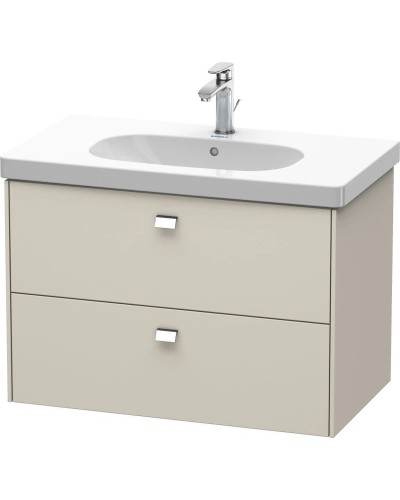 Тумба тауп матовый 82 см Duravit Brioso BR414601091