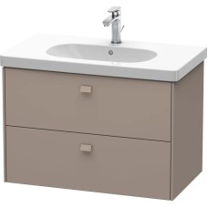 Тумба базальт матовый 82 см Duravit Brioso BR414604343