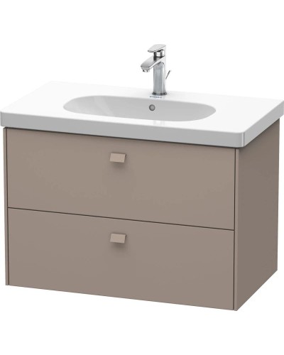Тумба базальт матовый 82 см Duravit Brioso BR414604343