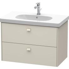 Тумба тауп матовый 82 см Duravit Brioso BR414609191